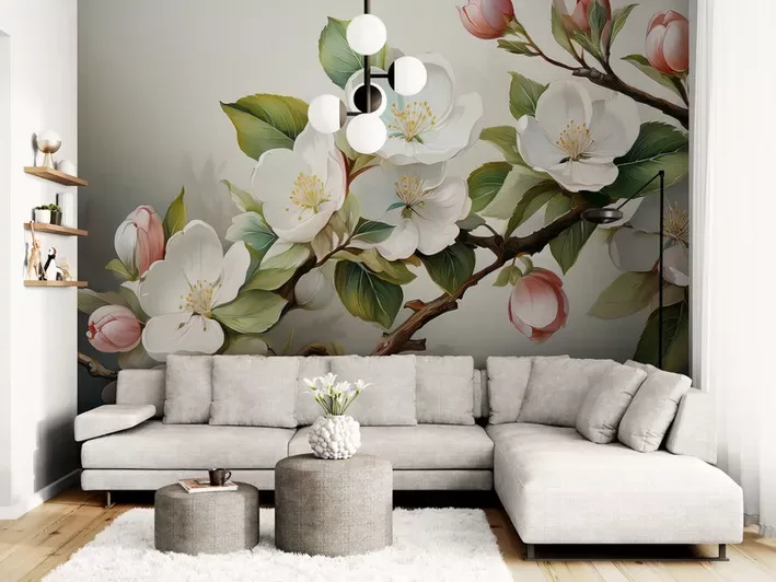 Fototapete: Ķiršu zars